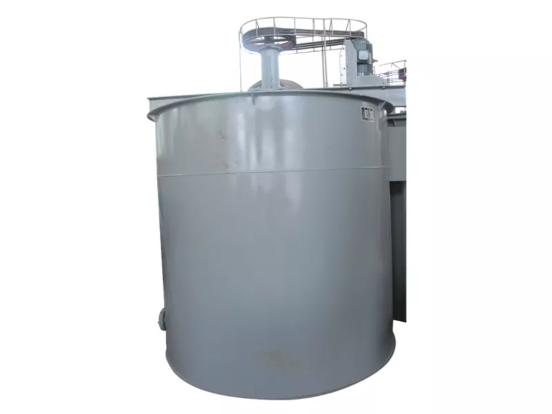 स्लर्री मिक्स गर्दै ट्या tank ्क